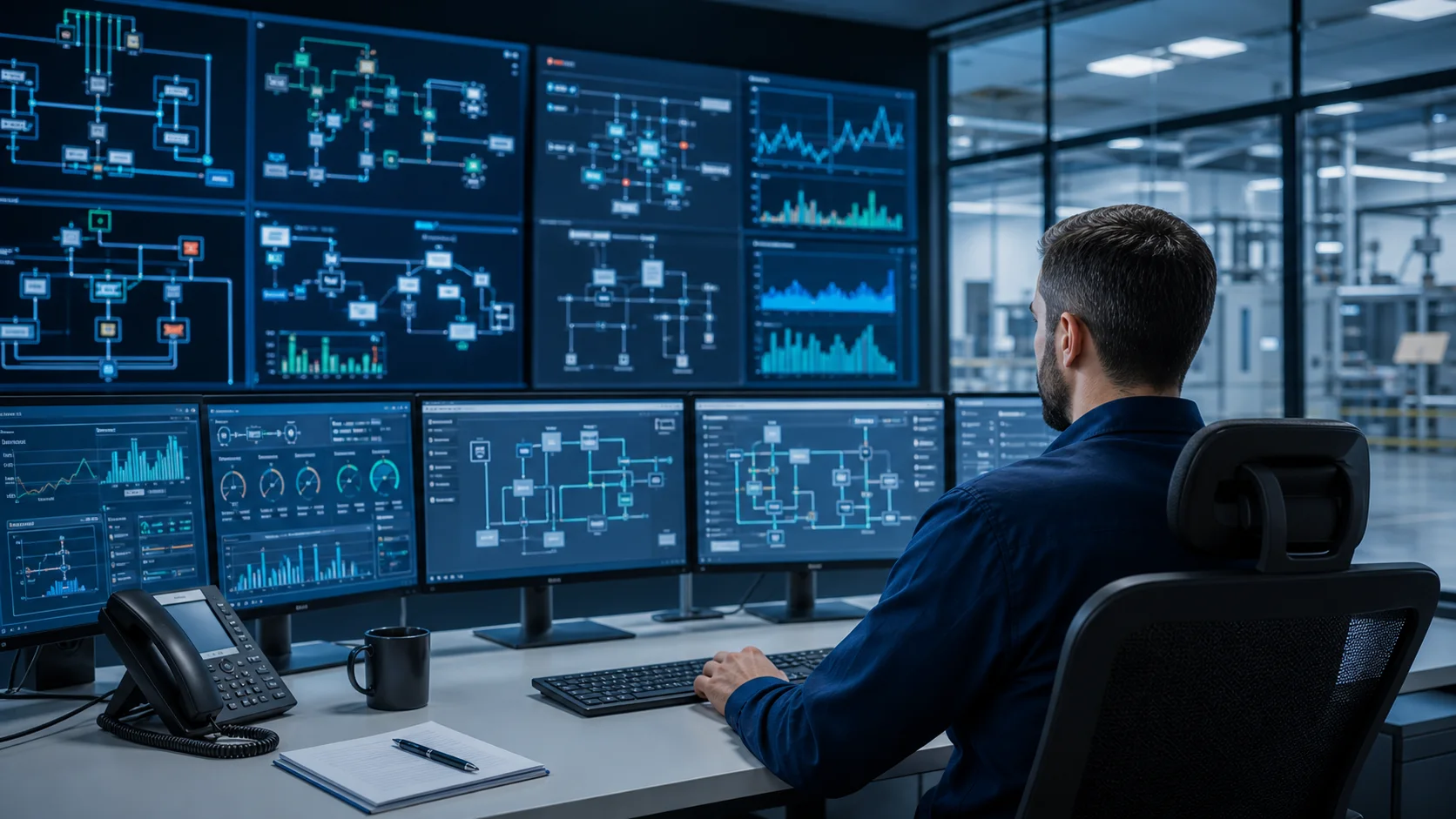 Диспетчеризация нескольких объектов в SCADA